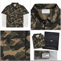Calm Shirt x Longsleeve camo & white