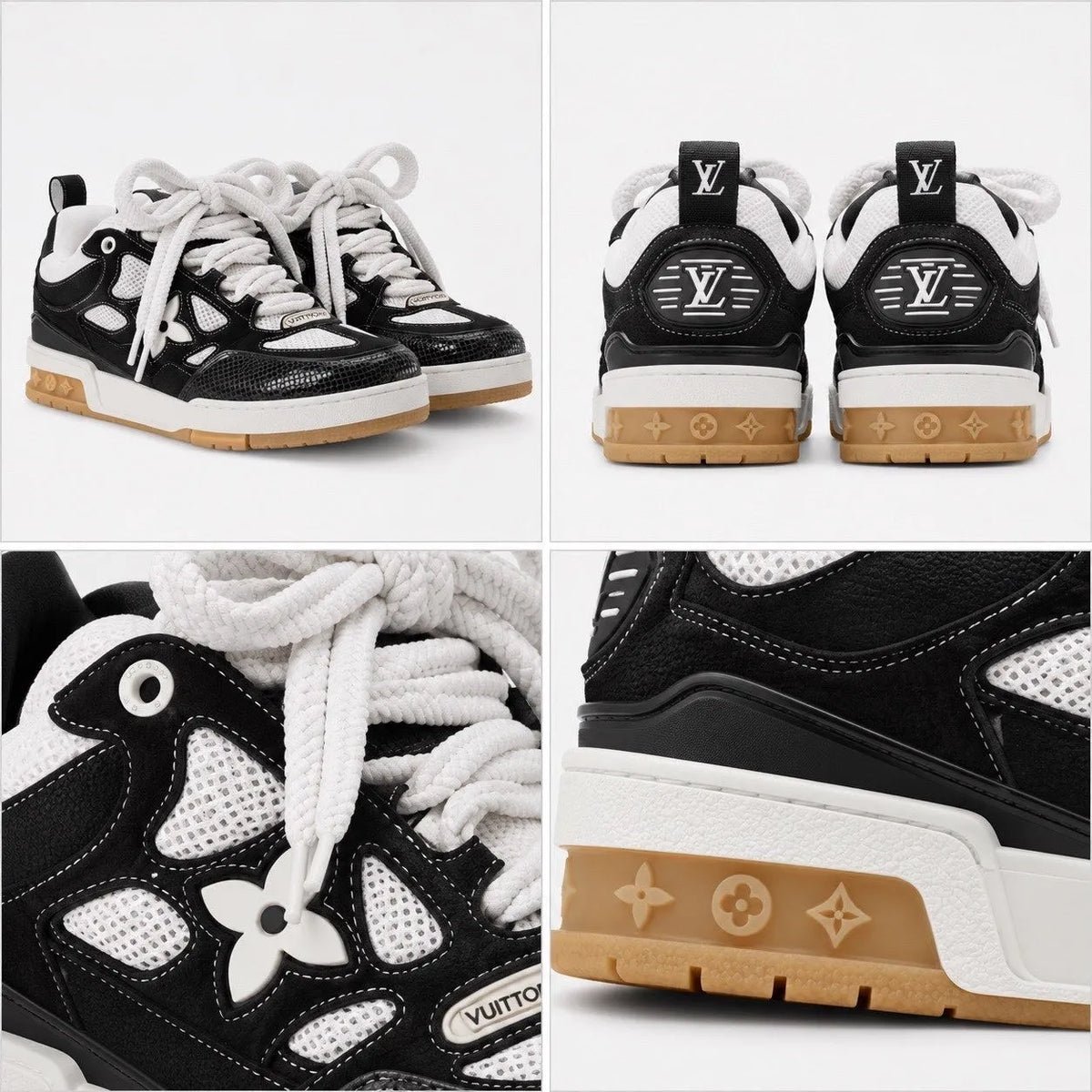 Lv skates Black and White