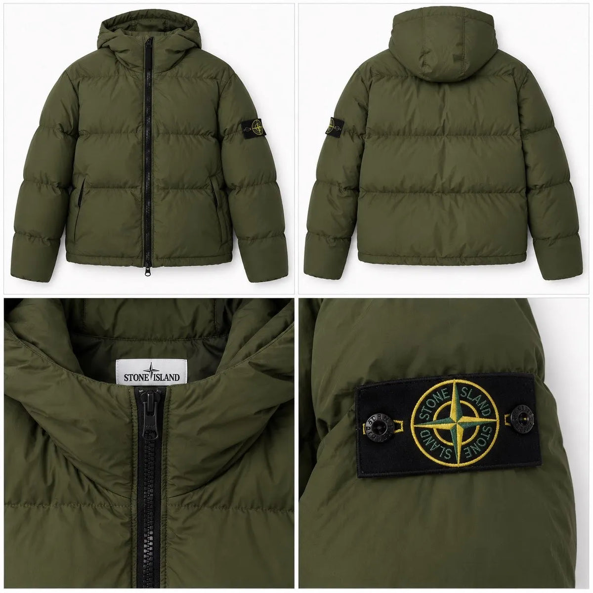 Stone Island Puffer Jacket – Olive