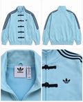 Adidas Zip Up Blue