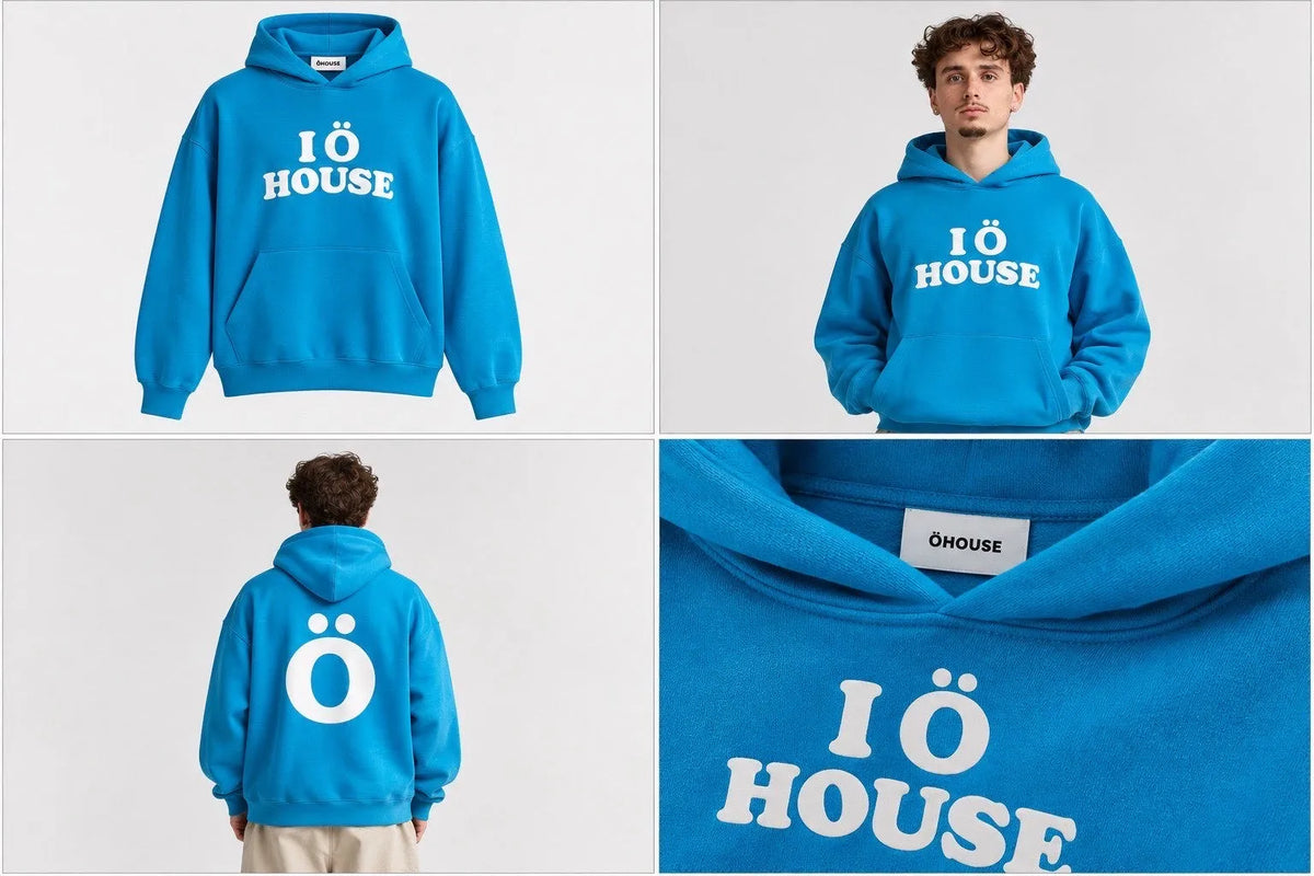 ÖHOUSE Hoodie – Blue