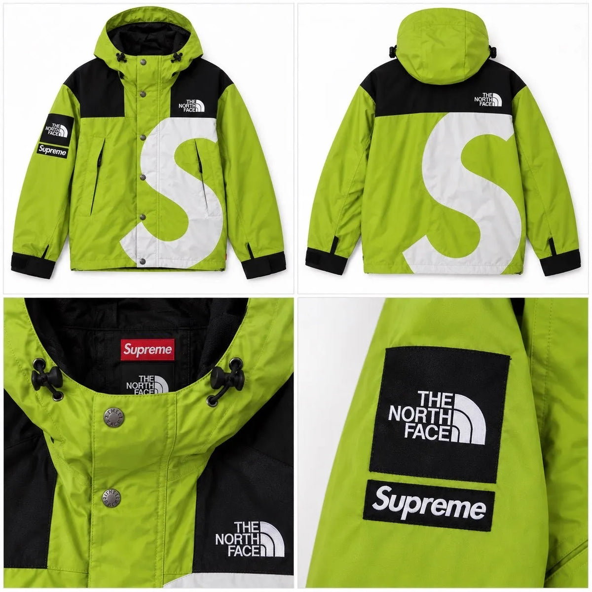 Supreme x The North Face S Logo Jacket – Lime