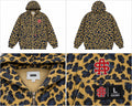Sauna leopard zip up