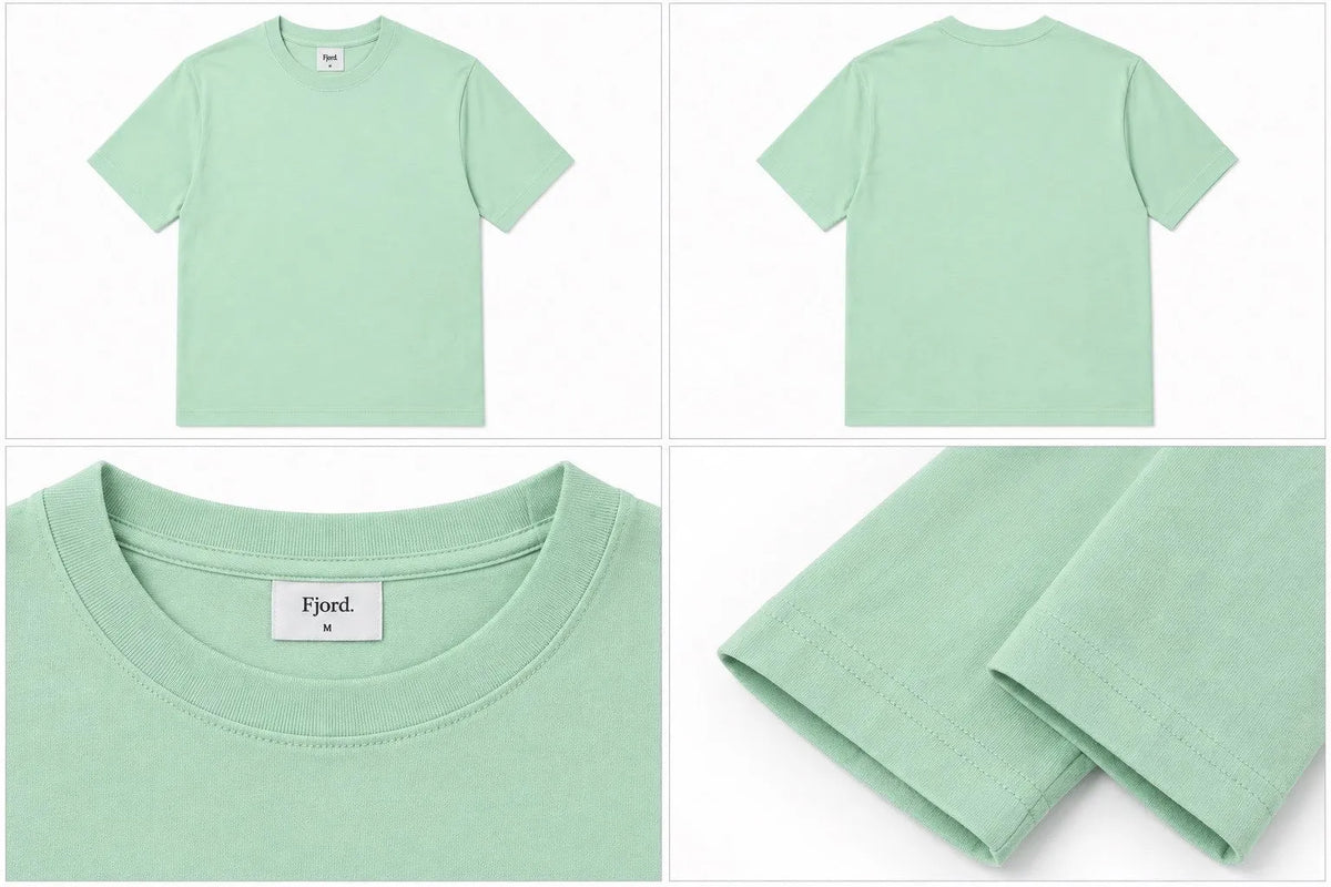 Fjord T-Shirt – Mint Green