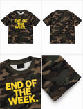 END OF THE WEEK Logo T-Shirt – Camo