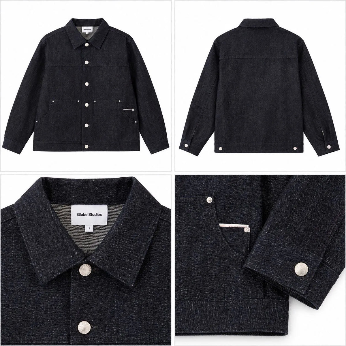 Globe selvedge denim jacket
